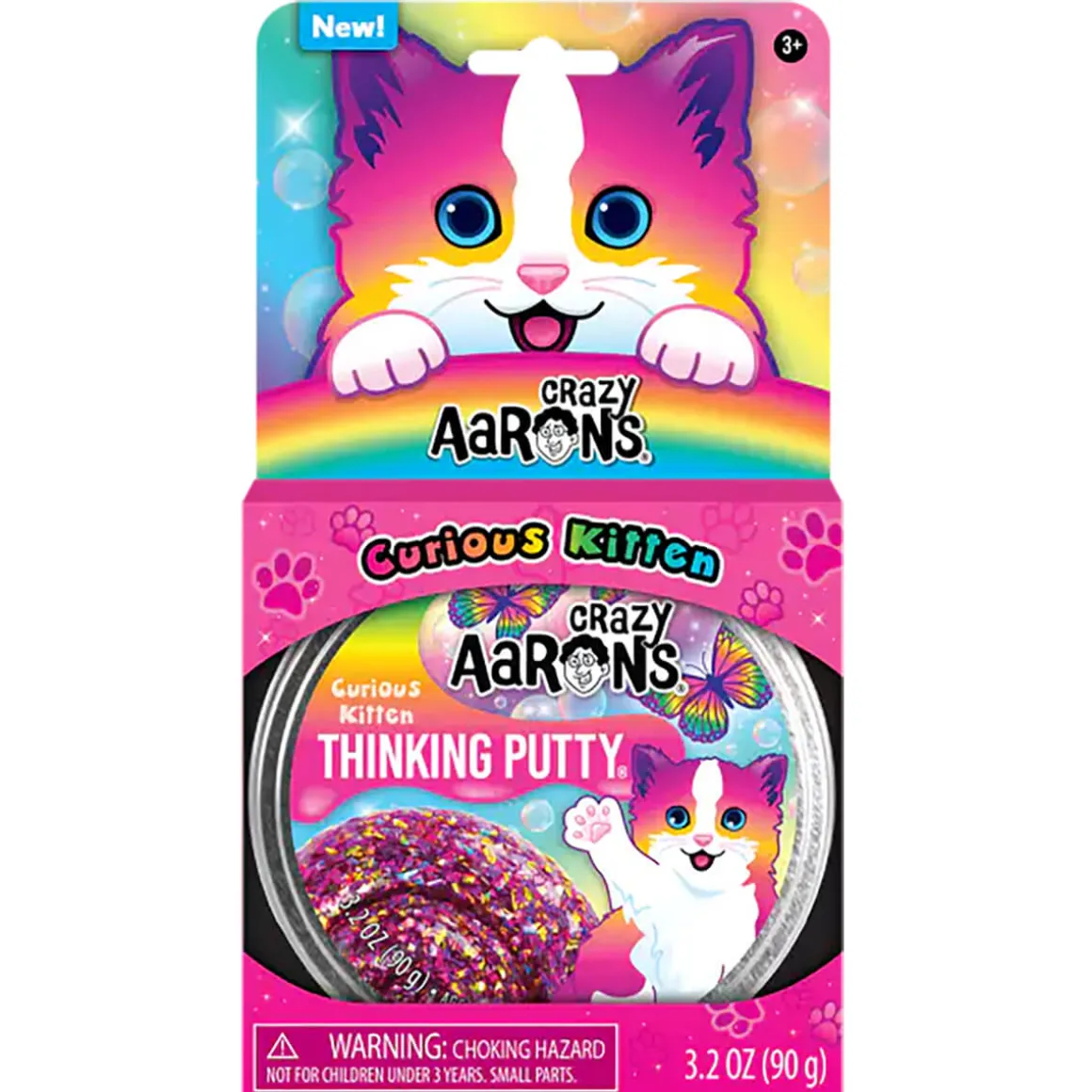 Putty Pets Curious Kitten Trendsetters Thinking Putty by Crazy Aarons