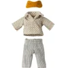 Pyjamas For Dad Mouse (Diamond Shirt) by Maileg