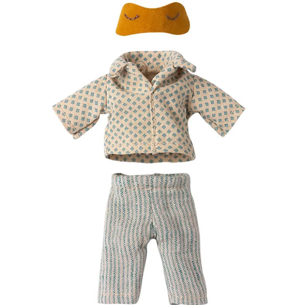 Pyjamas For Dad Mouse (Diamond Shirt) by Maileg
