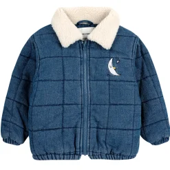 Quilted Denim Baby Jacket by Bobo Choses