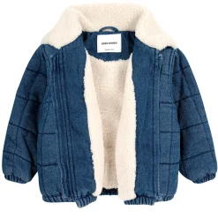 Quilted Denim Baby Jacket by Bobo Choses