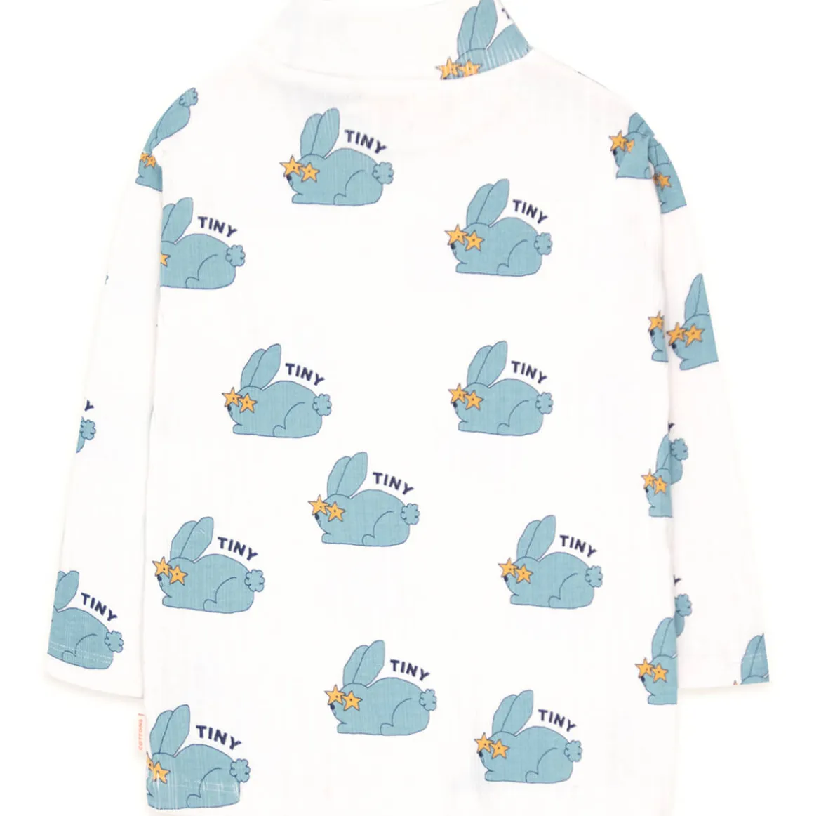 Rabbits Mockneck Tee by Tinycottons - Last One In Stock - 10-12 Years