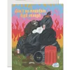 Raccoon Fun Congratulations Greetings Card by Red Cap Cards