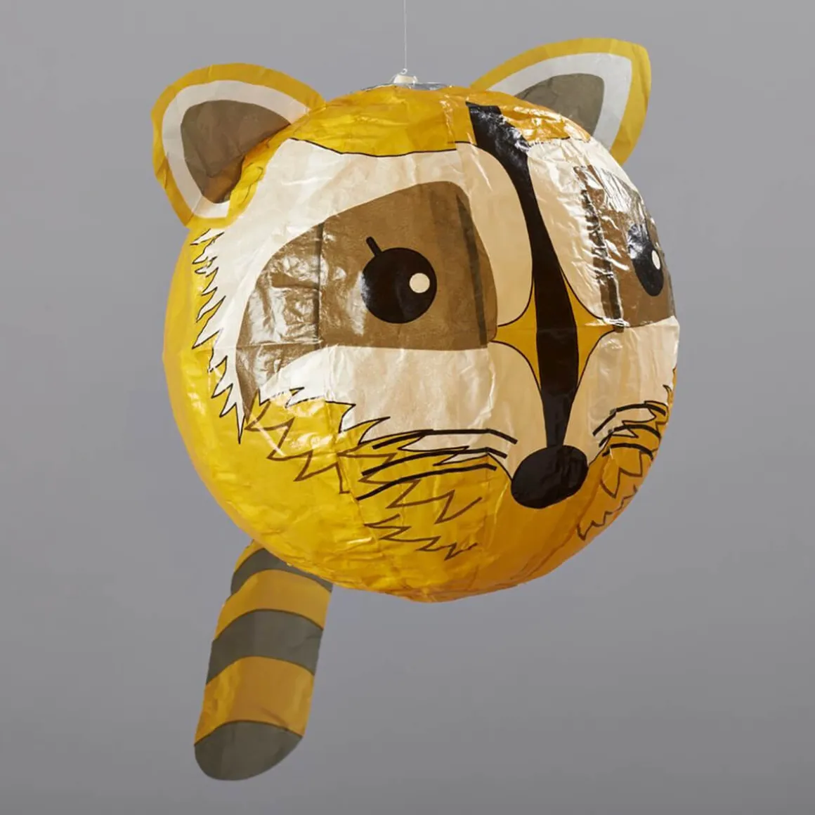 Raccoon Japanese Paper Balloon by Petra Boase