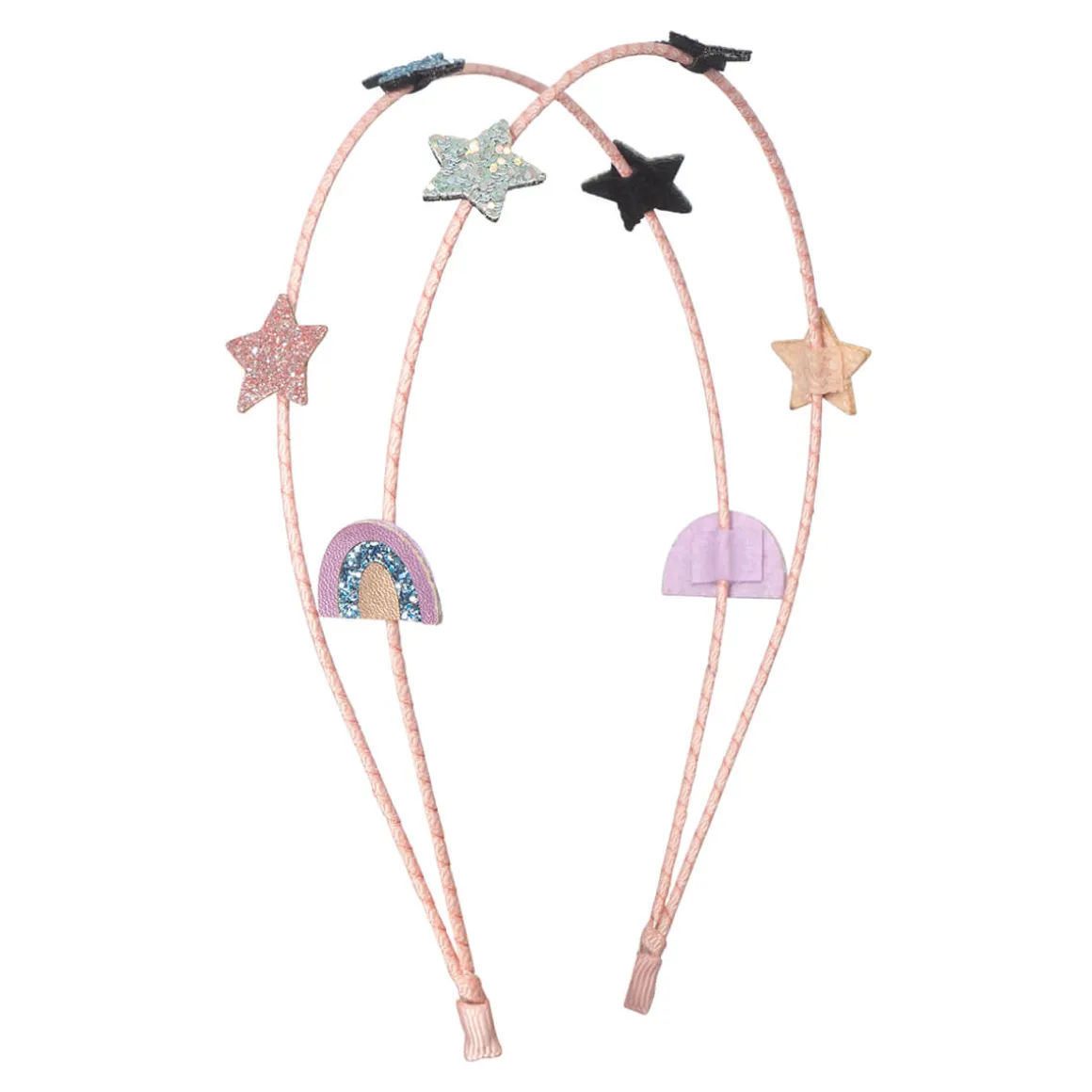 Rainbow And Star Double Alice Band by Mimi & Lula