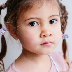 Rainbow And Stars Mini Ponies Hair Bands by Mimi & Lula