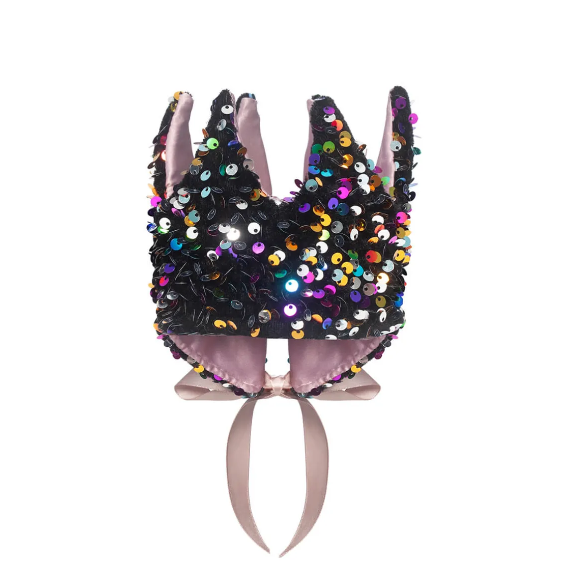 Rainbow Dazzle Sequin Crown by Mimi & Lula