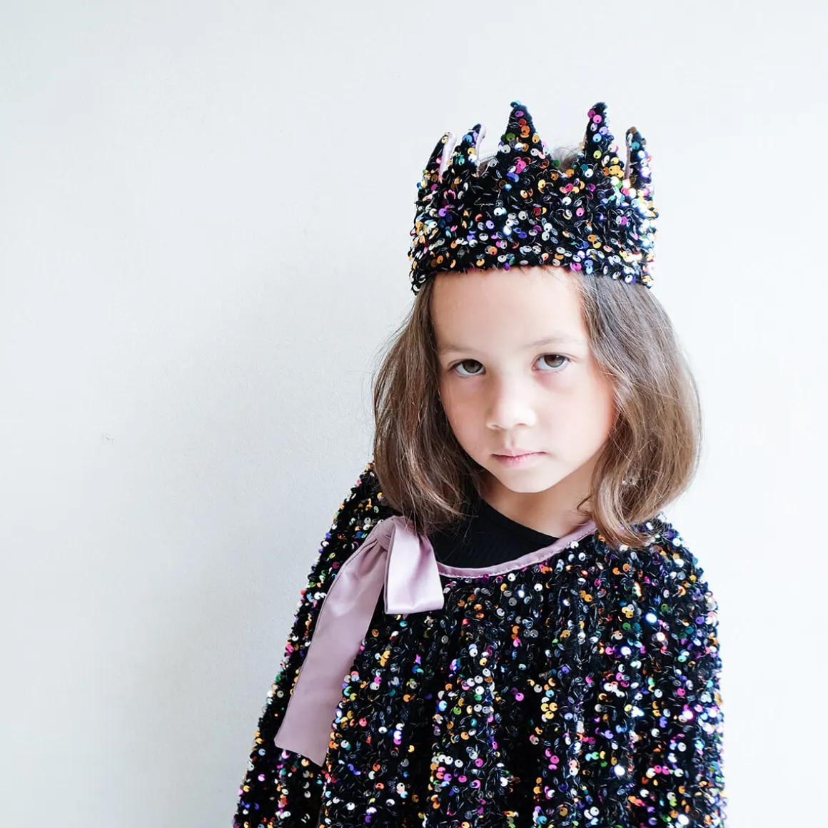 Rainbow Dazzle Sequin Crown by Mimi & Lula