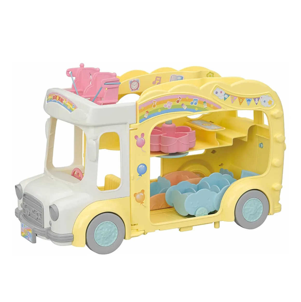 Rainbow Fun Nursery Bus by Sylvanian Families