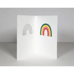 Rainbow Greetings Card by Cut&Make