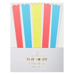 Rainbow Party Popcorn Boxes by Meri Meri
