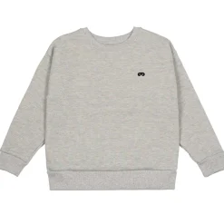 Rainbow Thread Relaxed Fit Sweatshirt in Grey Marl by Beau Loves - Last One In Stock - 4-5 Years