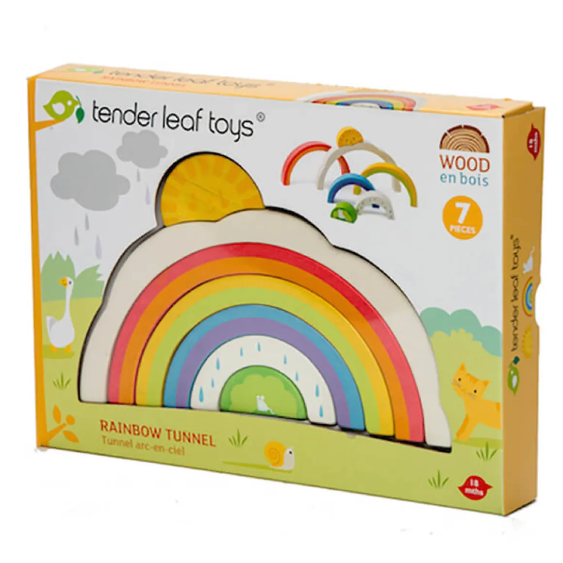 Rainbow Tunnel by Tender Leaf Toys