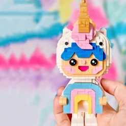 Rainbow Unicorn Mini Bricks by Momiji