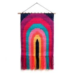 Rainbow Wall Art Needlepoint Kit by Sozo