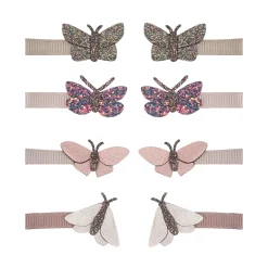 Rainforest Butterfly Mini Hair Clips by Mimi & Lula