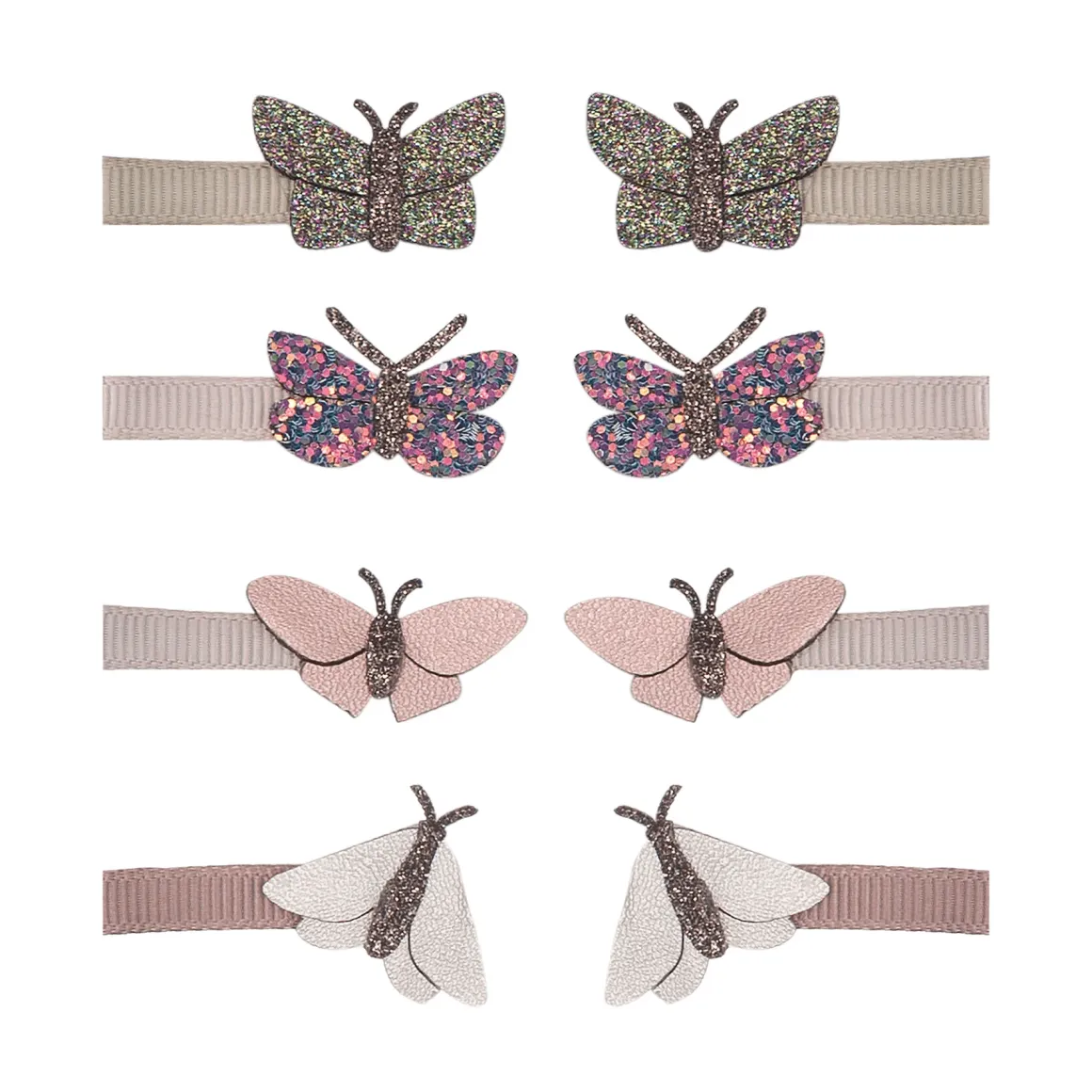 Rainforest Butterfly Mini Hair Clips by Mimi & Lula