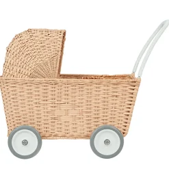 Rattan Strolley in Seashell Pink by Olli Ella