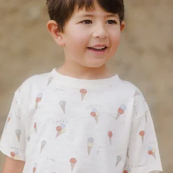 Raw Edge Tee in Gelato by Rylee & Cru