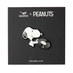 Record Snoopy Pin by Magpie