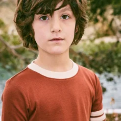 Rec Tee in Cedar by Misha & Puff
