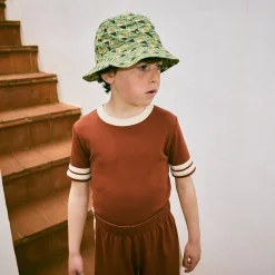 Rec Tee in Cedar by Misha & Puff