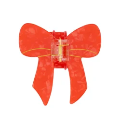 Red Bow Hair Claw by Coucou Suzette