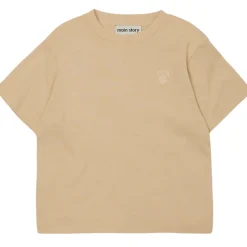 Regular Tee in Bleached Sand Jersey by Main Story