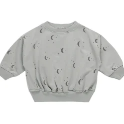 Relaxed Sweatshirt in Moons by Quincy Mae