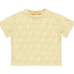 Relaxed Terry Tee in Waves by Rylee & Cru