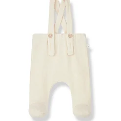 Remi Overall with Feet in Ecru by 1+ in the Family - Last One In Stock - 12 Months