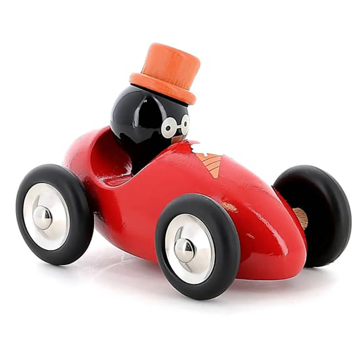 Rene The Penguin In His Car by Vilac