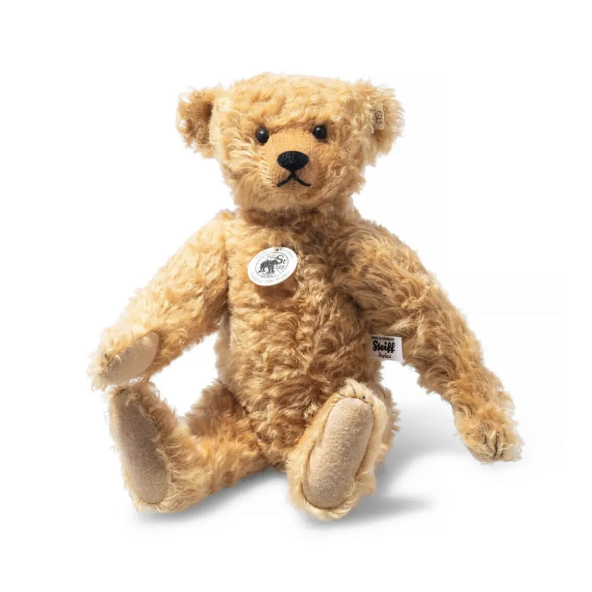 1906 Replica Limited Collector's Teddy Bear (32cm) in Golden Brown by Steiff