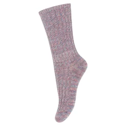 Re-Sock Cotton Ankle Socks in Soft Mauve by MP Denmark