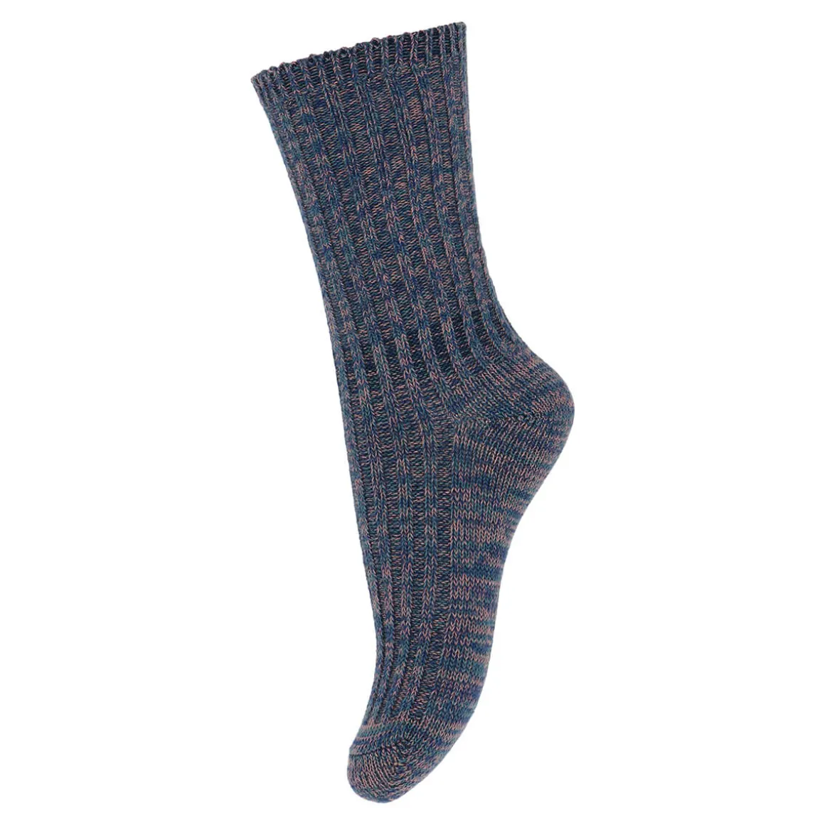 Re-Sock Cotton Ankle Socks in Winter Blue by MP Denmark