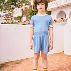 Resort Short in Blueslate by Misha & Puff