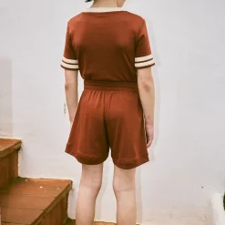 Resort Short in Cedar by Misha & Puff