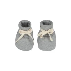 Ribbed Booties in Grey Melange by Gray Label