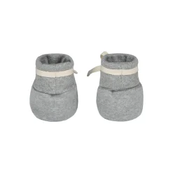 Ribbed Booties in Grey Melange by Gray Label