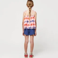 Ribbon Bow All Over Woven Top by Bobo Choses - Last One In Stock - 10-11 Years