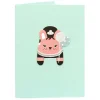 Riceholly Bookmark Greetings Card by NooDoll