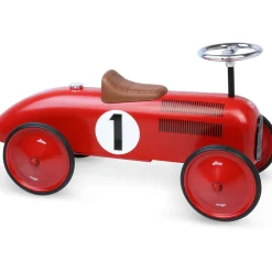 Ride On Metal Car in Red by Vilac
