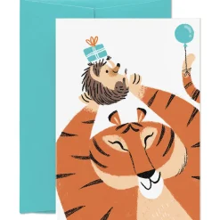 Roarsome Birthday Greetings Card by Carolina Buzio for Card Nest