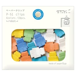 Robot P51-Clip Paperclips by Midori