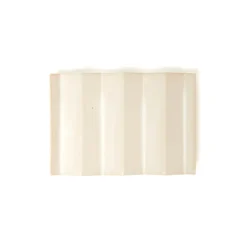 Rocky M. Handmade Ceramic Soap Dish in White by Oba Studios