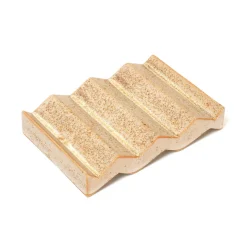 Rocky M. Handmade Ceramic Soap Dish in Sand by Oba Studios