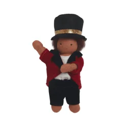 Rolando The Ringleader Holdie Folk Pocket-Sized Doll by Olli Ella
