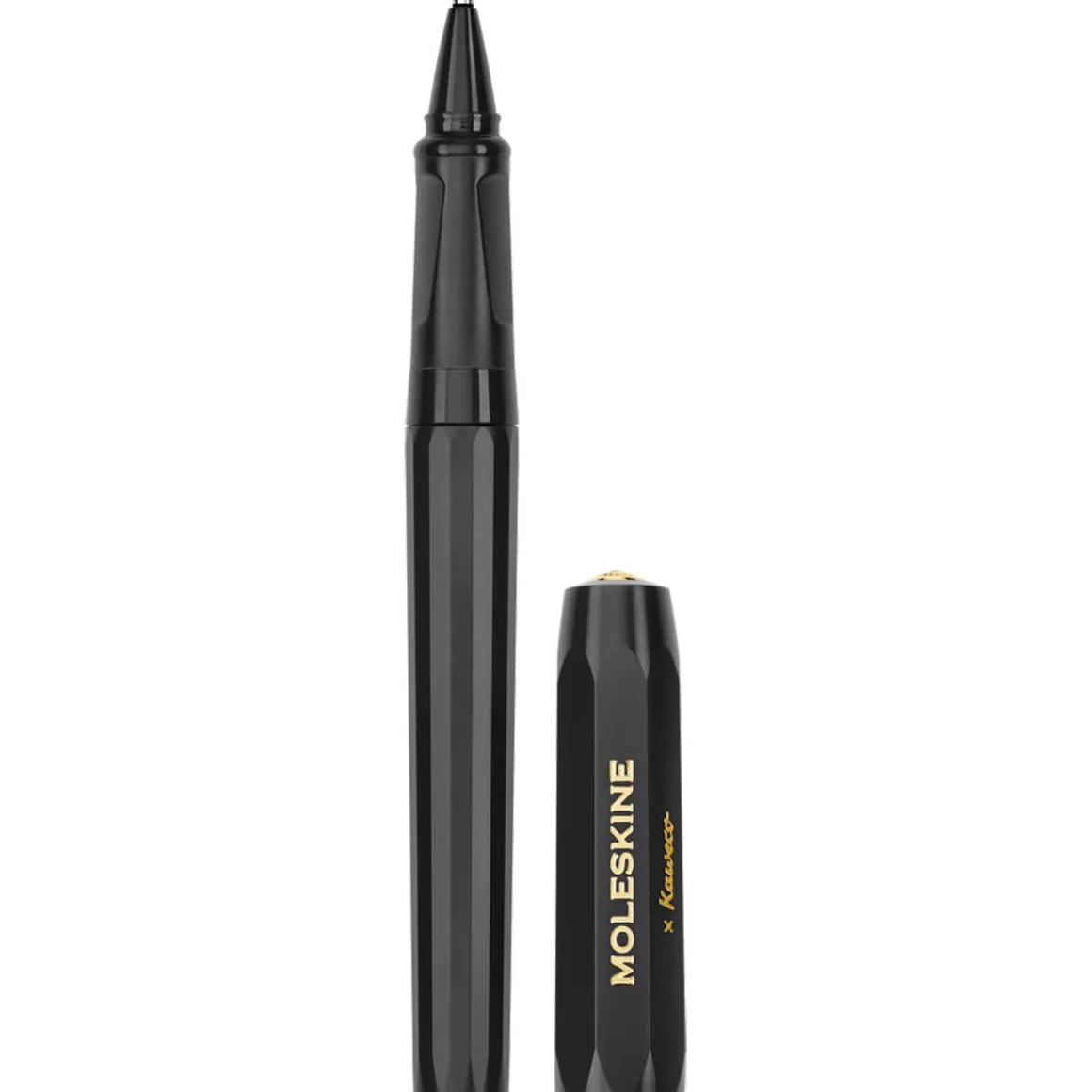 Rollerball Pen in Black by Moleskine X Kaweco