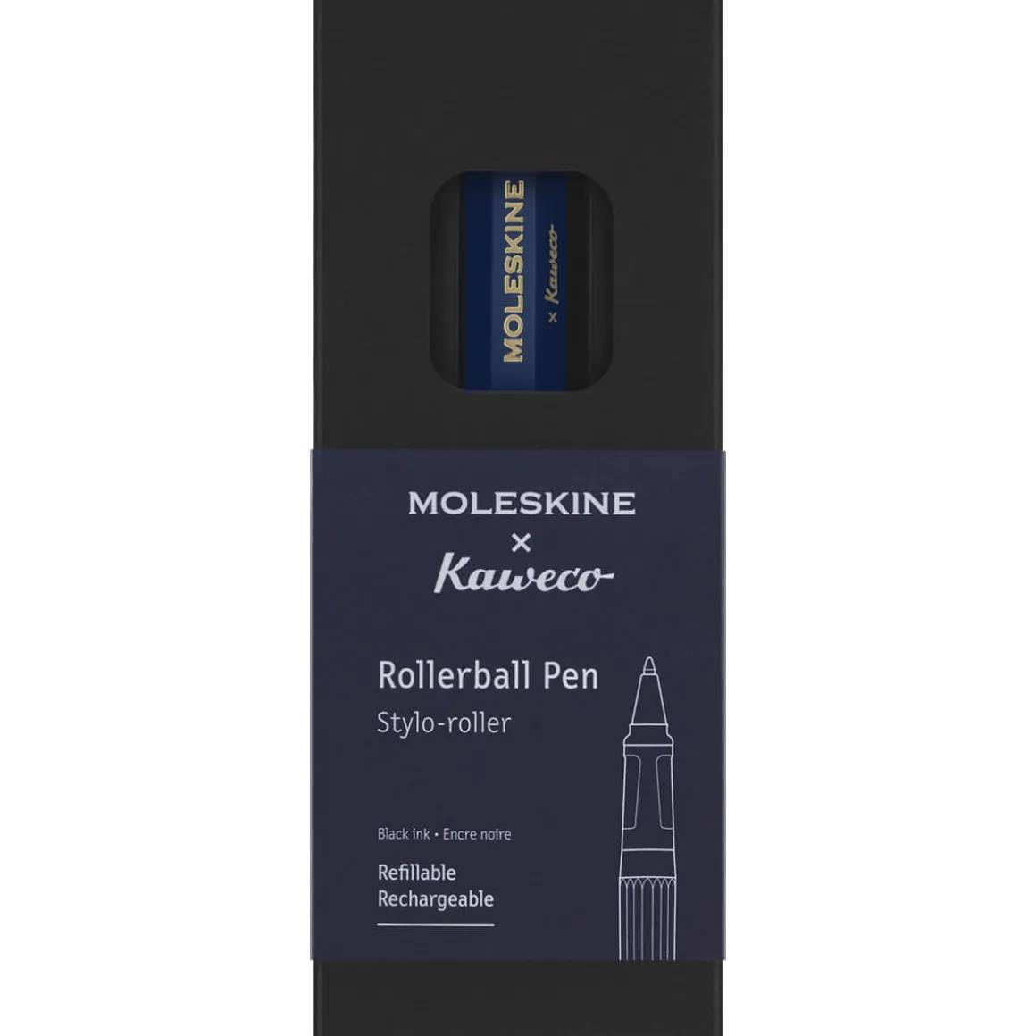 Rollerball Pen in Sapphire Blue by Moleskine X Kaweco