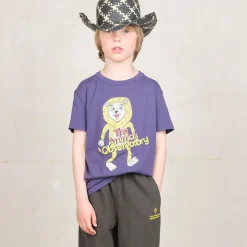 Rooster Kids T Shirt in Deep Blue by The Animals Observatory